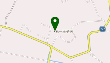 若一王子宮の地図画像