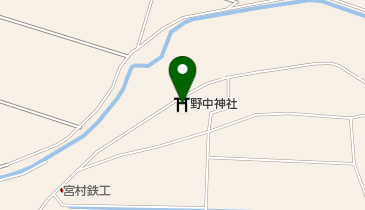野中神社(お婉堂)の地図画像