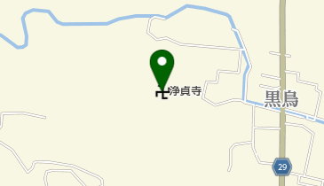 浄貞寺の地図画像