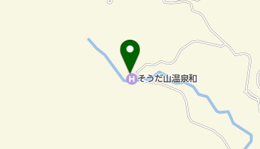 桑田山温泉の地図画像