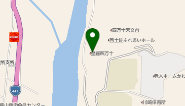 用井温泉の地図画像