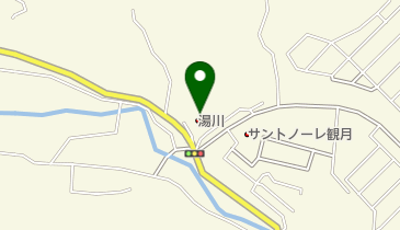 ファミリー温泉湯川の地図画像