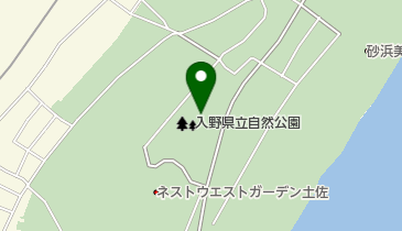 入野松原の地図画像