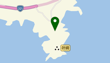 叶崎の地図画像