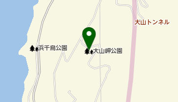 大山岬公園の地図画像