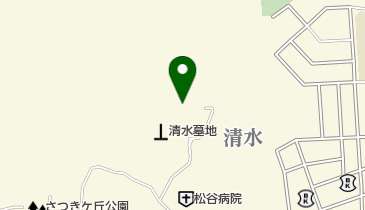 清水墓地の地図画像