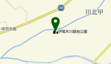 伊尾木川緑地公園の地図画像