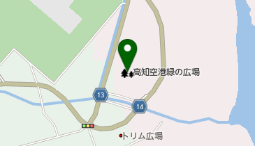 高知空港緑の広場の地図画像