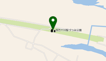 四万十川桜づつみ公園の地図画像