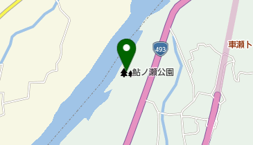 鮎ノ瀬公園の地図画像