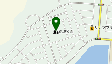 錦城公園の地図画像