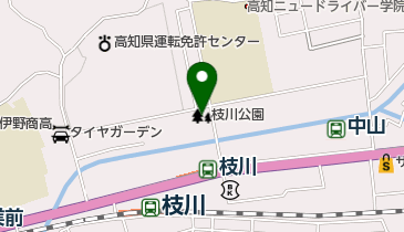 枝川公園の地図画像