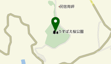 うすばえ桜公園の地図画像