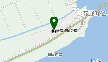 新居緑地公園の地図画像