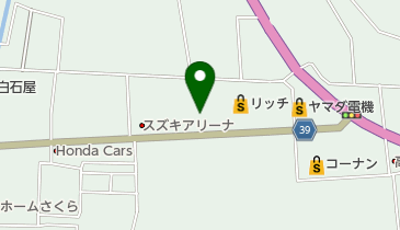 グランディールの地図画像