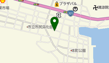 ミン宝総合結婚式場の地図画像