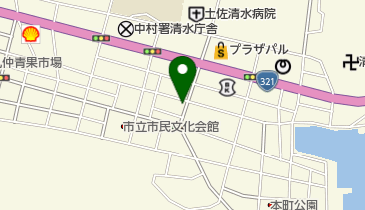 サイクルショップ森の地図画像