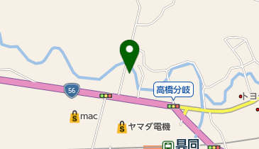 トヨタモビリティパーツ四万十営業所の地図画像