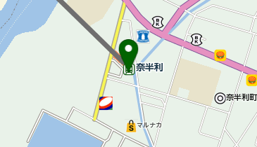 みなとオアシス奈半利の地図画像