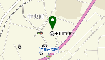 田川市役所の地図画像