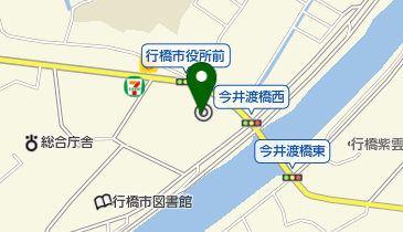 行橋市役所の地図画像