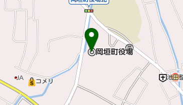 岡垣町役場の地図画像