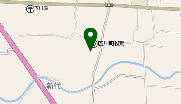 広川町役場の地図画像