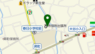 春日市役所西出張所の地図画像