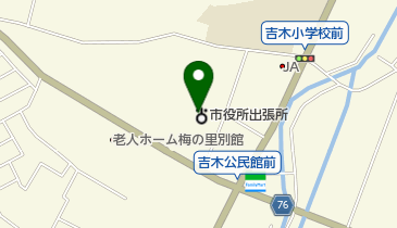 筑紫野市役所御笠出張所の地図画像