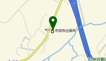 筑紫野市役所山口出張所の地図画像