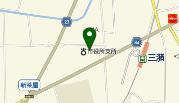 久留米市三潴総合支所の地図画像