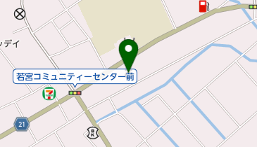 宮若市役所若宮総合支所の地図画像