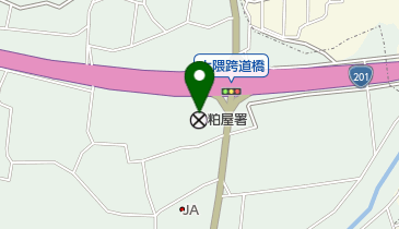 粕屋警察署の地図画像