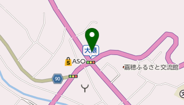 嘉麻警察署の地図画像