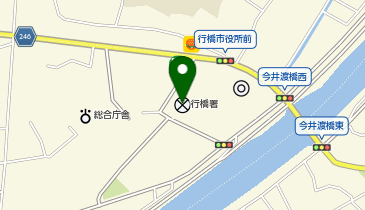 行橋警察署の地図画像