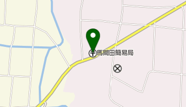 馬間田簡易郵便局の地図画像