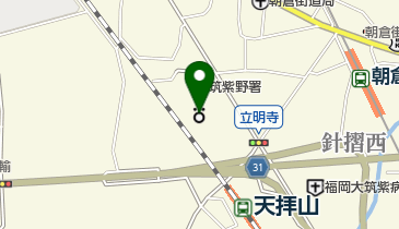 筑紫税務署の地図画像