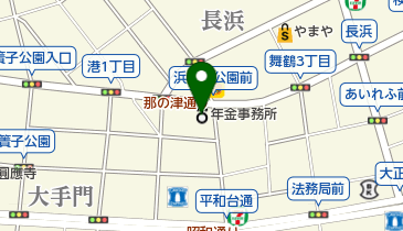 中福岡年金事務所の地図画像