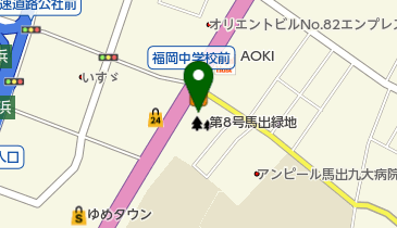 東福岡年金事務所の地図画像