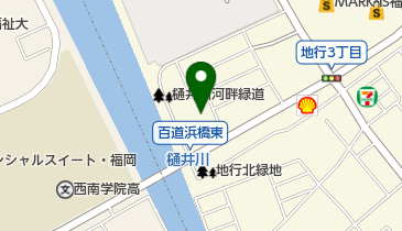 在福岡中華人民共和国総領事館の地図画像