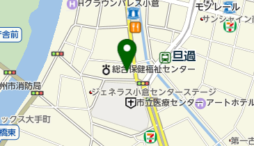 在北九州英国名誉領事館の地図画像