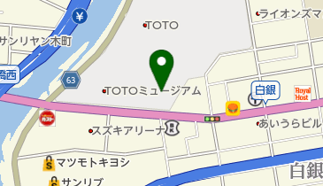在北九州フィンランド名誉領事館の地図画像