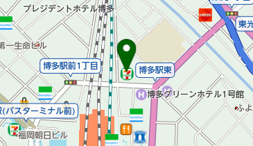 在福岡ガーナ共和国名誉総領事館の地図画像