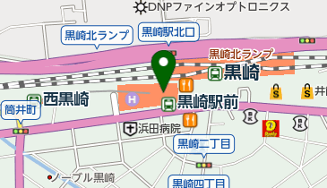 ハローワーク八幡黒崎駅前庁舎(コムシティ庁舎)の地図画像