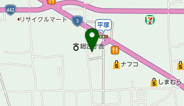 八女消防本部の地図画像