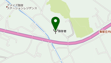 飯塚地区消防本部の地図画像