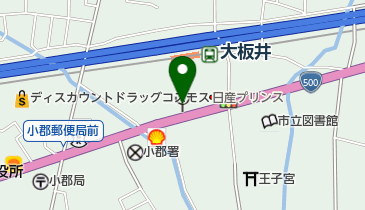 久留米広域消防本部三井消防署の地図画像