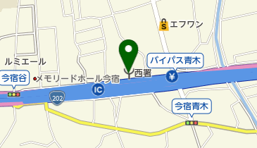 福岡市西消防署の地図画像