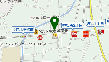 福岡市城南消防署の地図画像