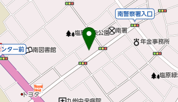 南消防署の地図画像